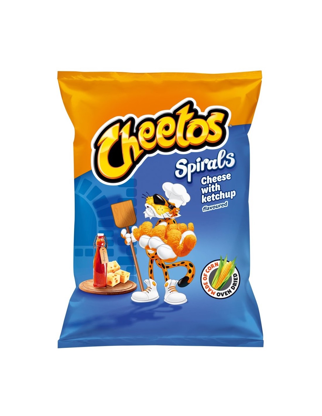 Cheetos Spiral cheese&ketchup 130g